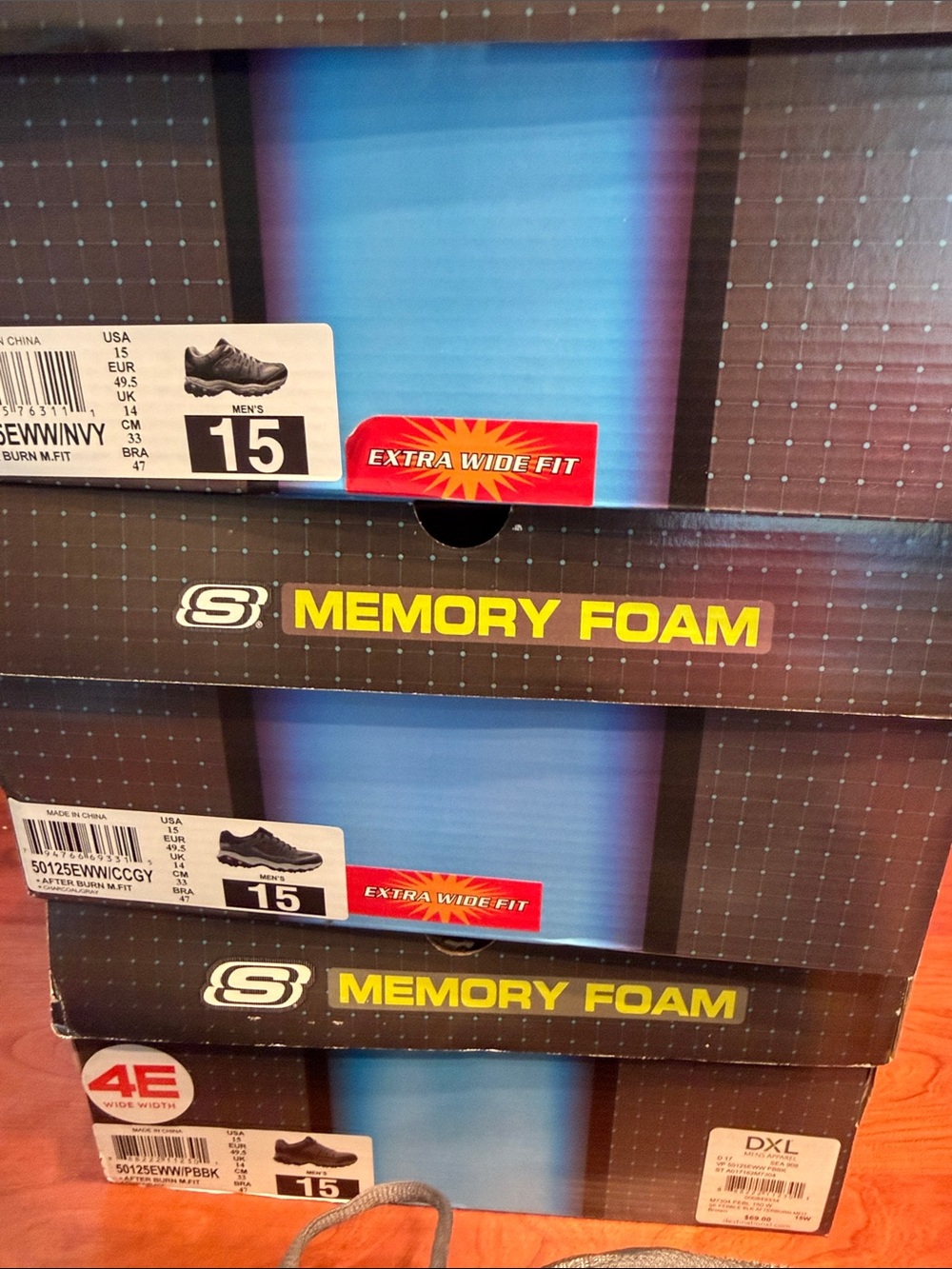 Men's Shoe Boxes - Not Underwear